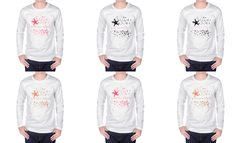 Aperçu de STARS AND SAND UNISEX LONG SLEEVE TSHIRT