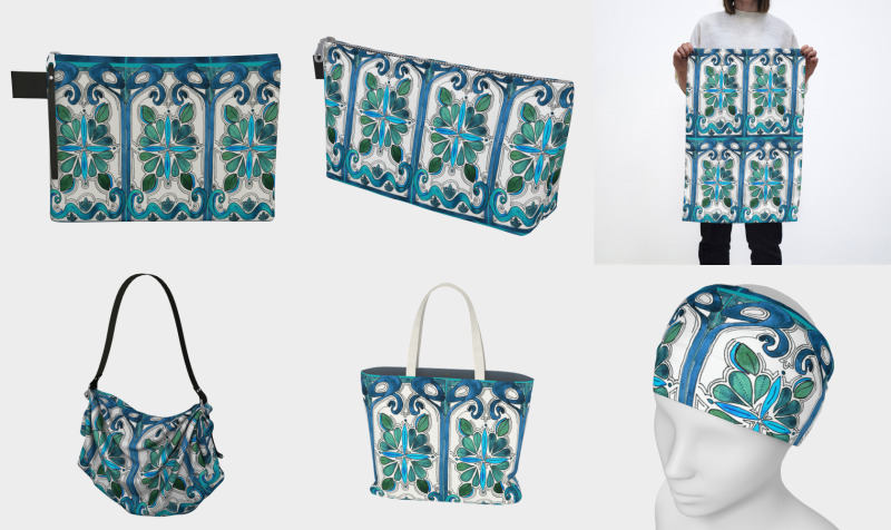 Turquoise Art Nouveau preview