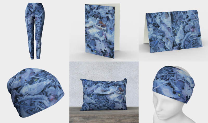 Cozy Days Homebody Dried Leaves Blue Tint Collection preview
