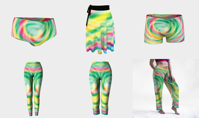 Aperçu de Soft Vibrant Tie Dye