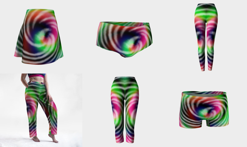 Aperçu de Dark But Vibrant Tie Dye