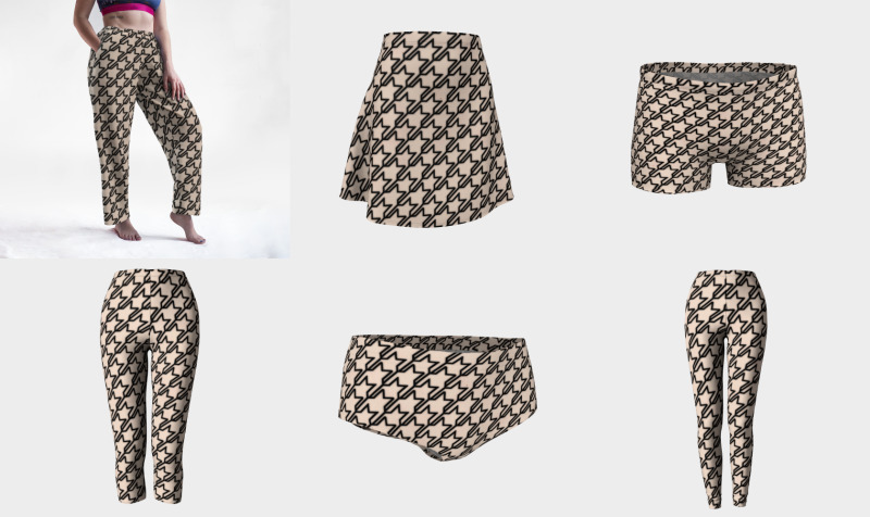 Black Lace Houndstooth preview