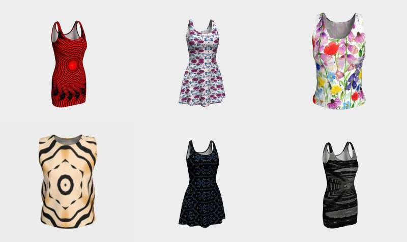 Graphicart & pattern Tops  & Dresses preview