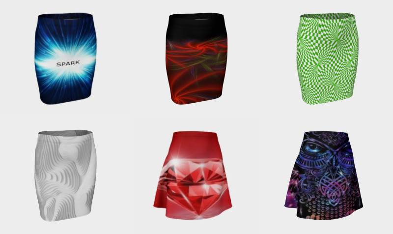 Graphicart & pattern Fashionskirts preview