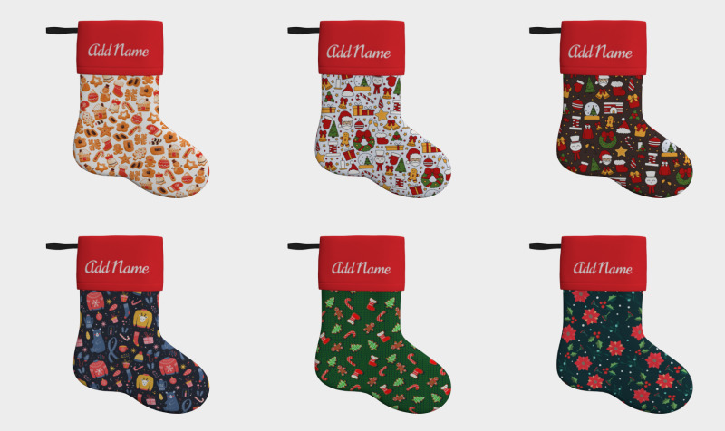 Aperçu de Personalize Christmas Stockings