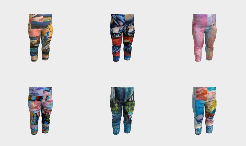 Baby Leggings (ages 6 mo. - 3 yrs) Designs may vary according to size. We suggest ordering one size up. preview