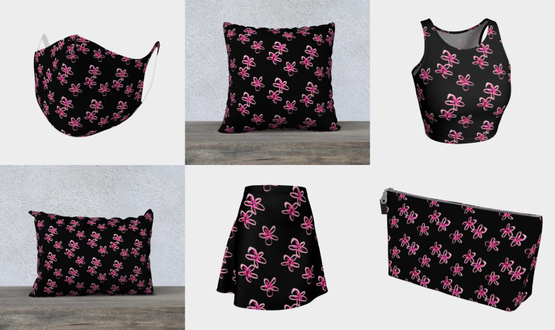 pink blossoms preview
