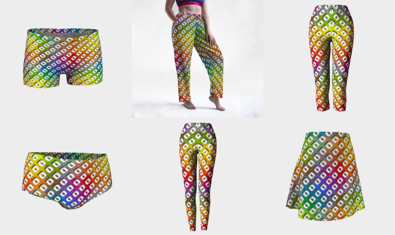 Rainbow Pop Pattern preview