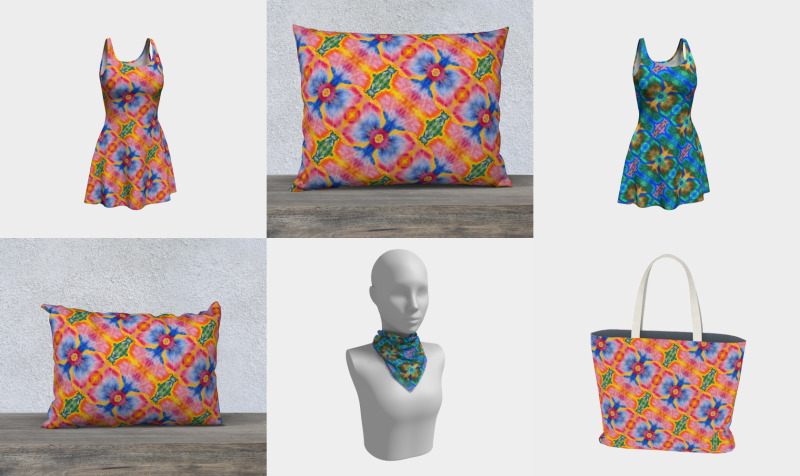 All Hibiscus: Iridescent, Rainbow & Dark preview