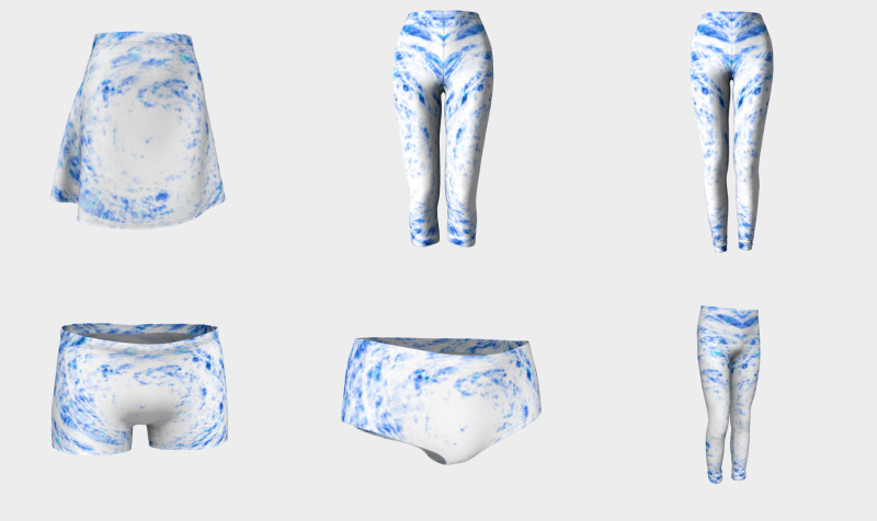 Blue and White Tie Dye preview