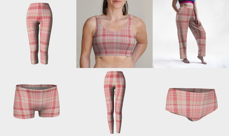 Soft Pink Plaid preview