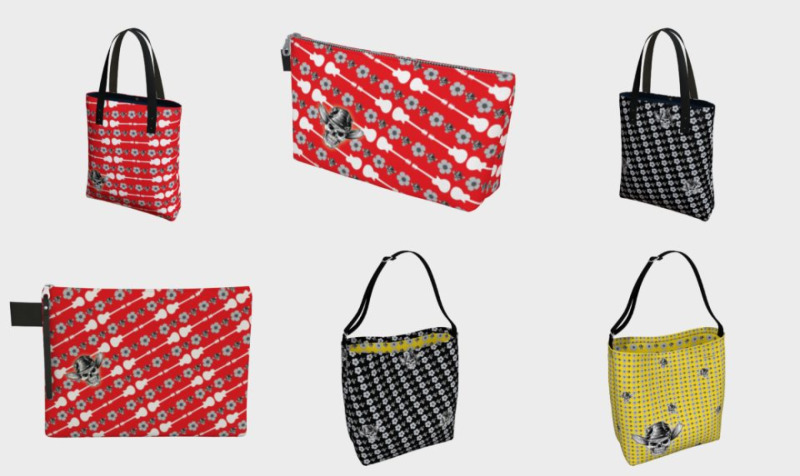 Skull Daisy Bags & Totes preview