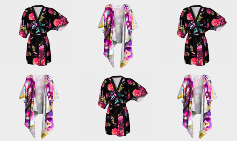 Kimonos peignoirs preview