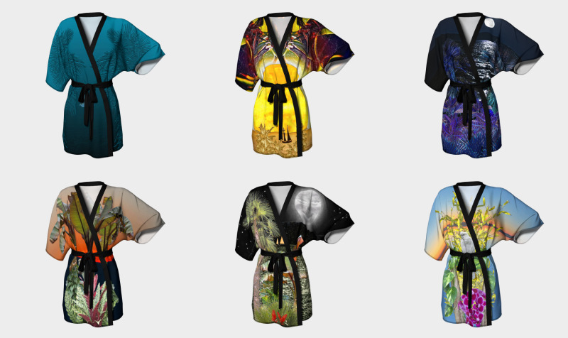 tropicale kimono preview
