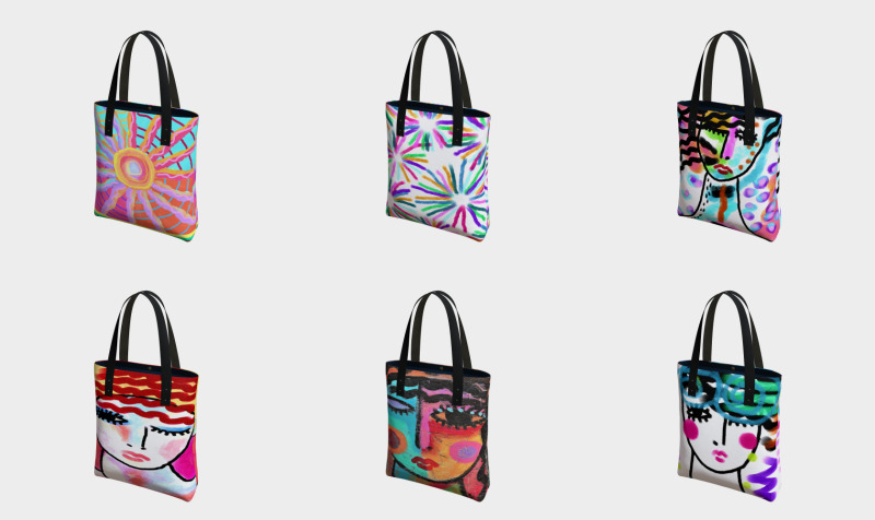 Abstract Art Shoulder Bags preview