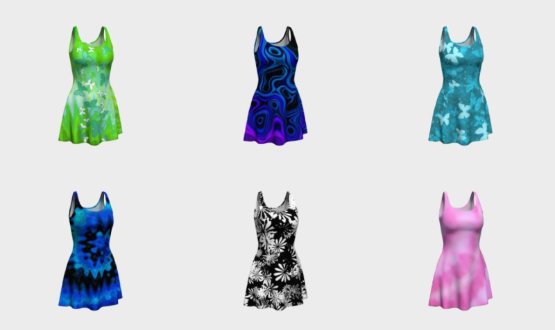 Flare dresses preview