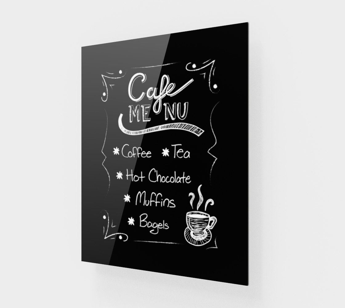 Cafe Menu Canvas Print 11"x14" preview #1