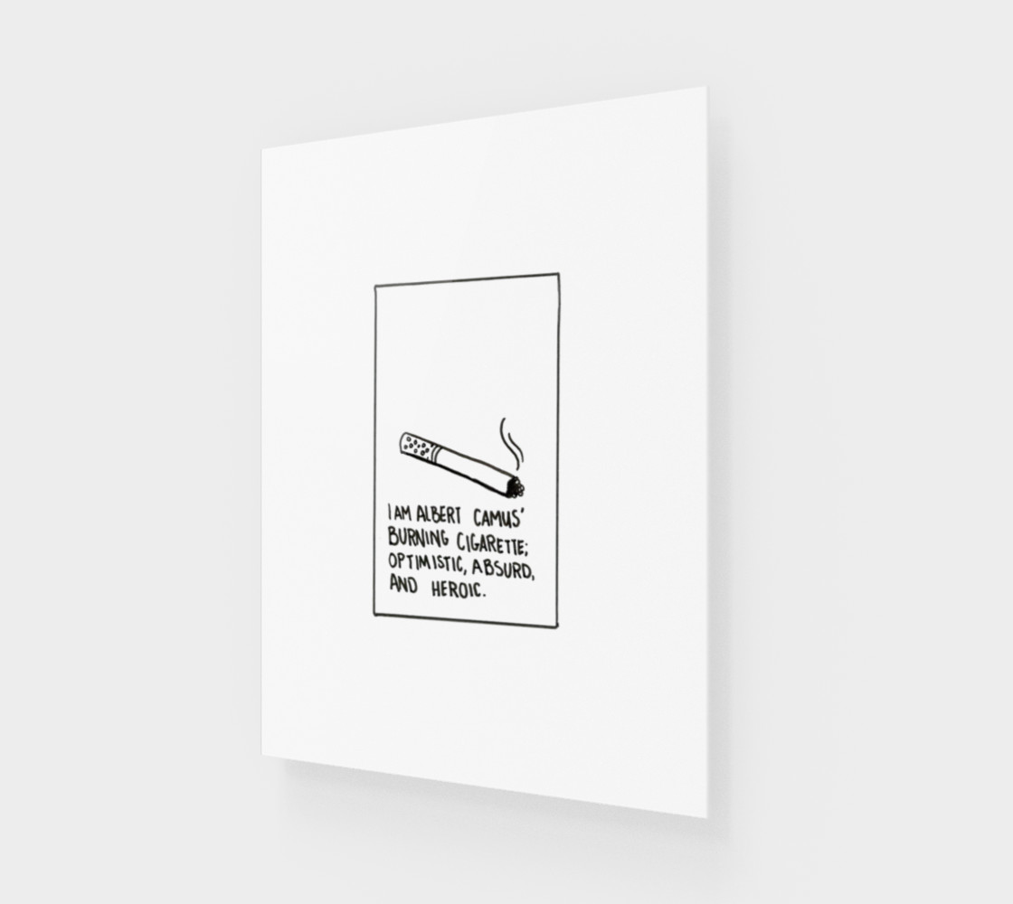 Aperçu de Albert Camus' Cigarette #1