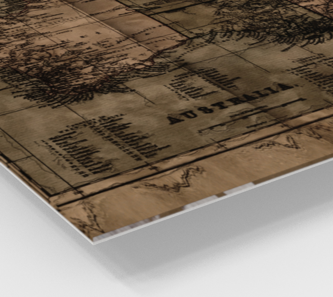 Vintage Map of Australia preview #2