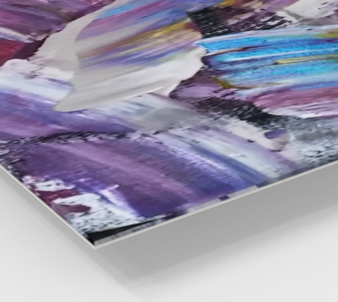 Energy Shift Abstract Painting by Janet Gervers preview #2