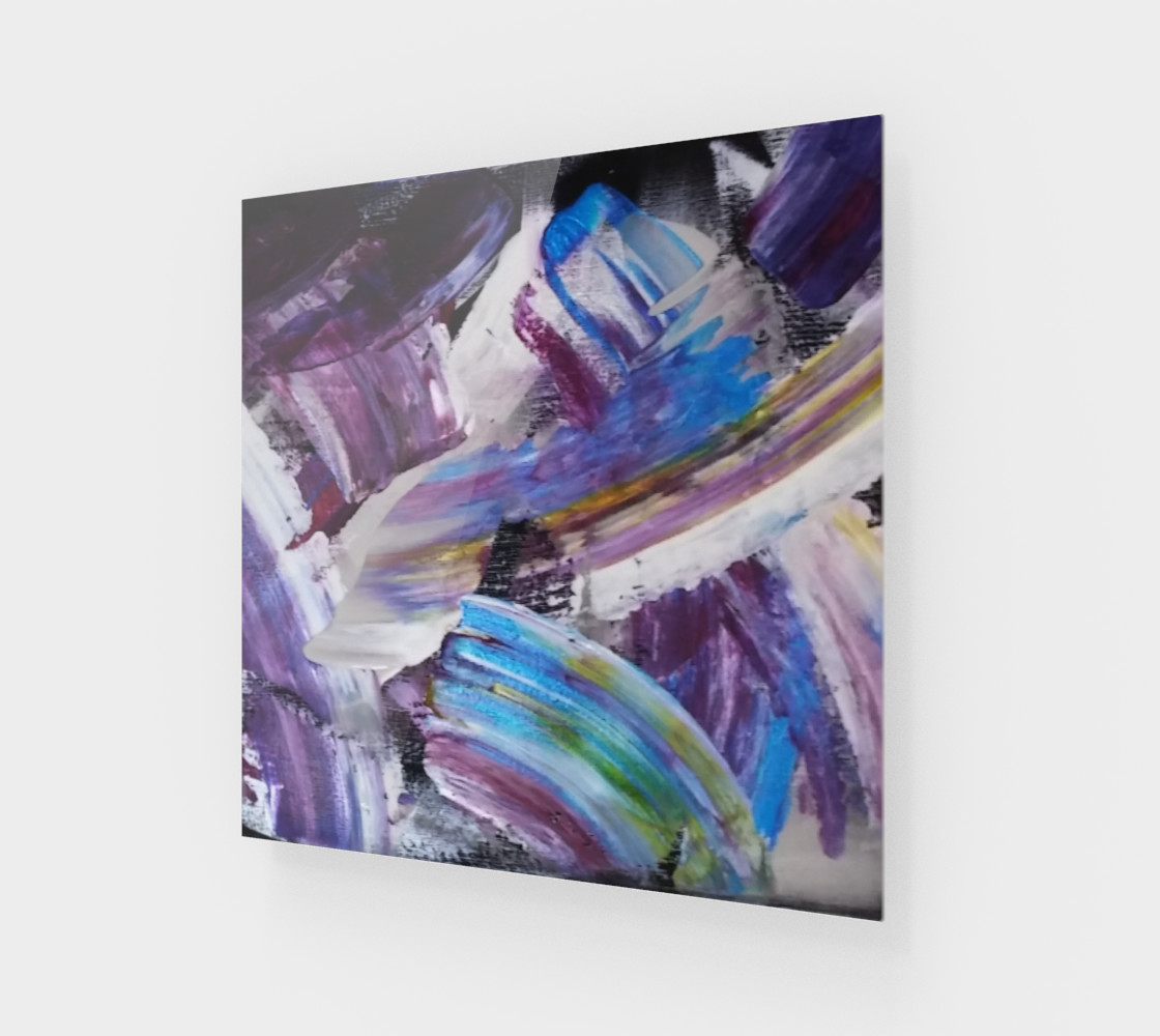 Energy Shift Abstract Painting by Janet Gervers preview #1