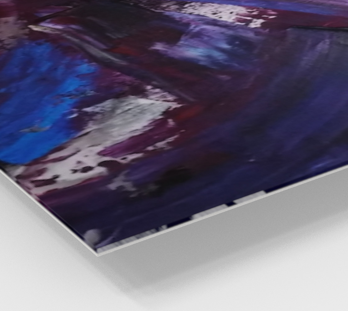 Energy Shift Wave - Abstract Painting by Janet Gervers preview #2