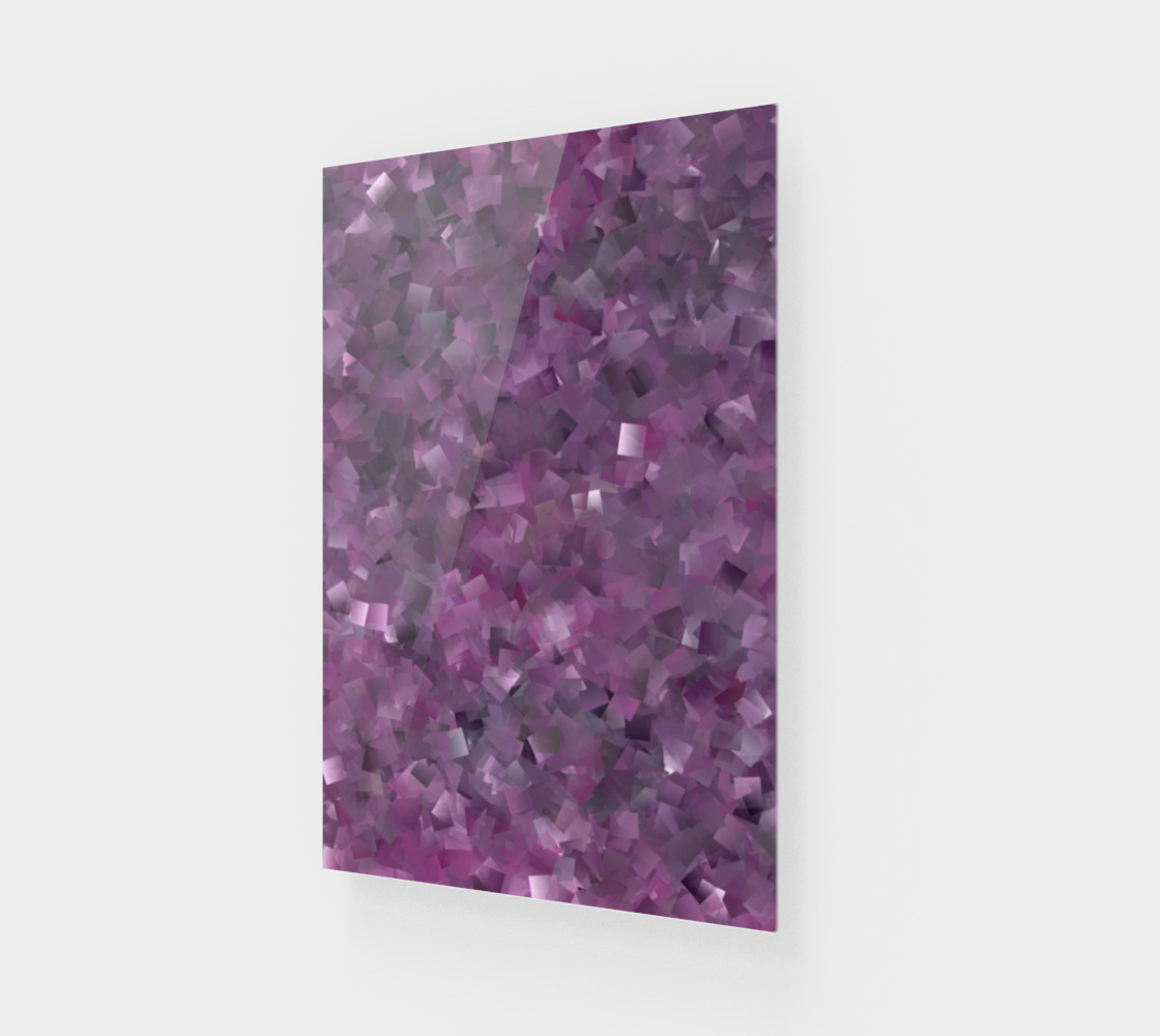 Muted Mauve In Cubes preview #1