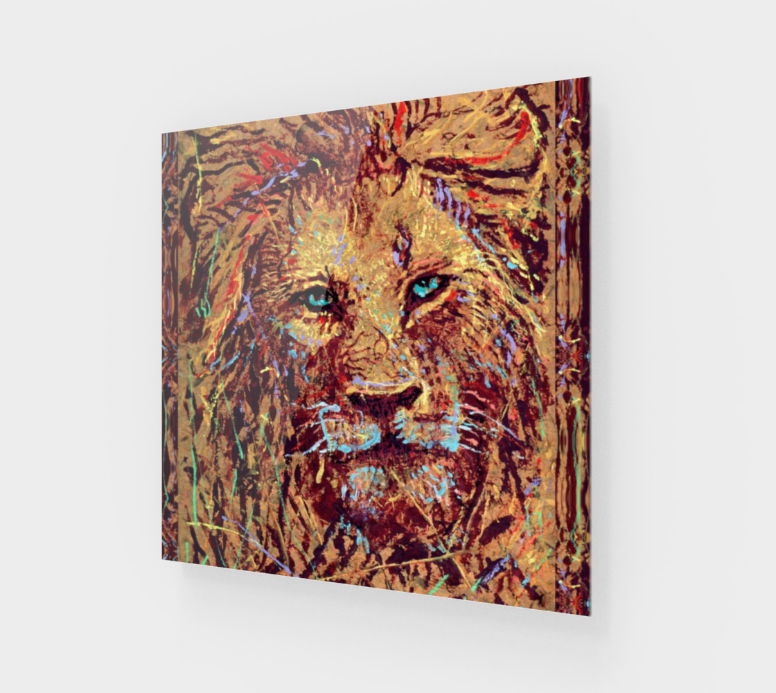 Aperçu de King Leo Close-up Fashion-Match / Virtual-Frame-In-Print #1