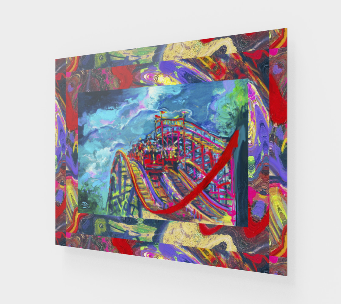 Roller Coaster Circus Fashion-Match / Virtual-Frame-In-Print preview #1