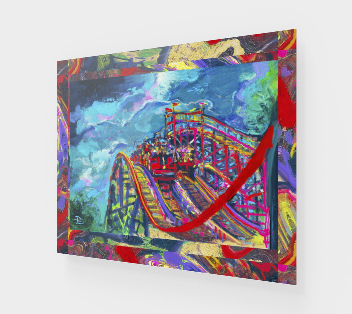 Roller Coaster Circus Fashion-Match / Virtual-Frame-in-Print preview #1