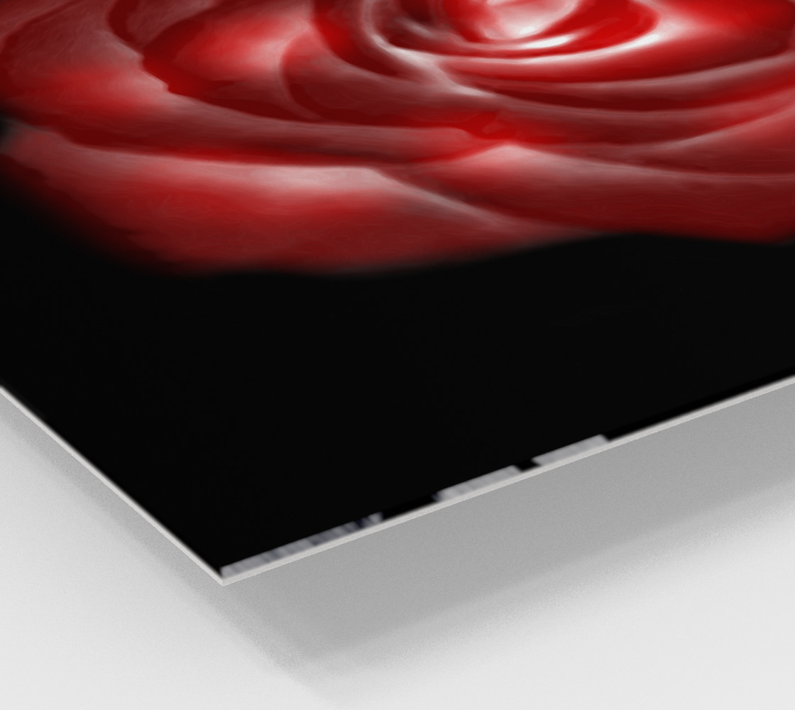 Aperçu de Glowing Rose Fine Art print by Tabz Jones #2