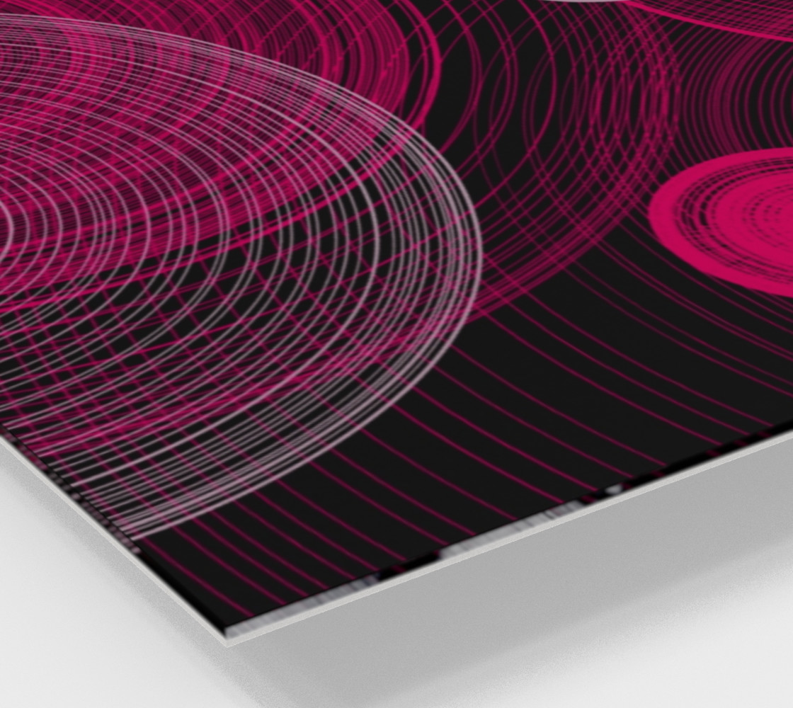 Circles Wall Art 20" x 24" preview #2