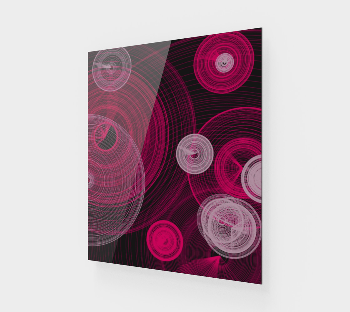 Circles Wall Art 20" x 24" preview #1