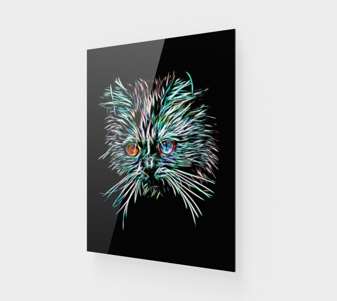 Odd-Eyed Glowing Cat preview #1