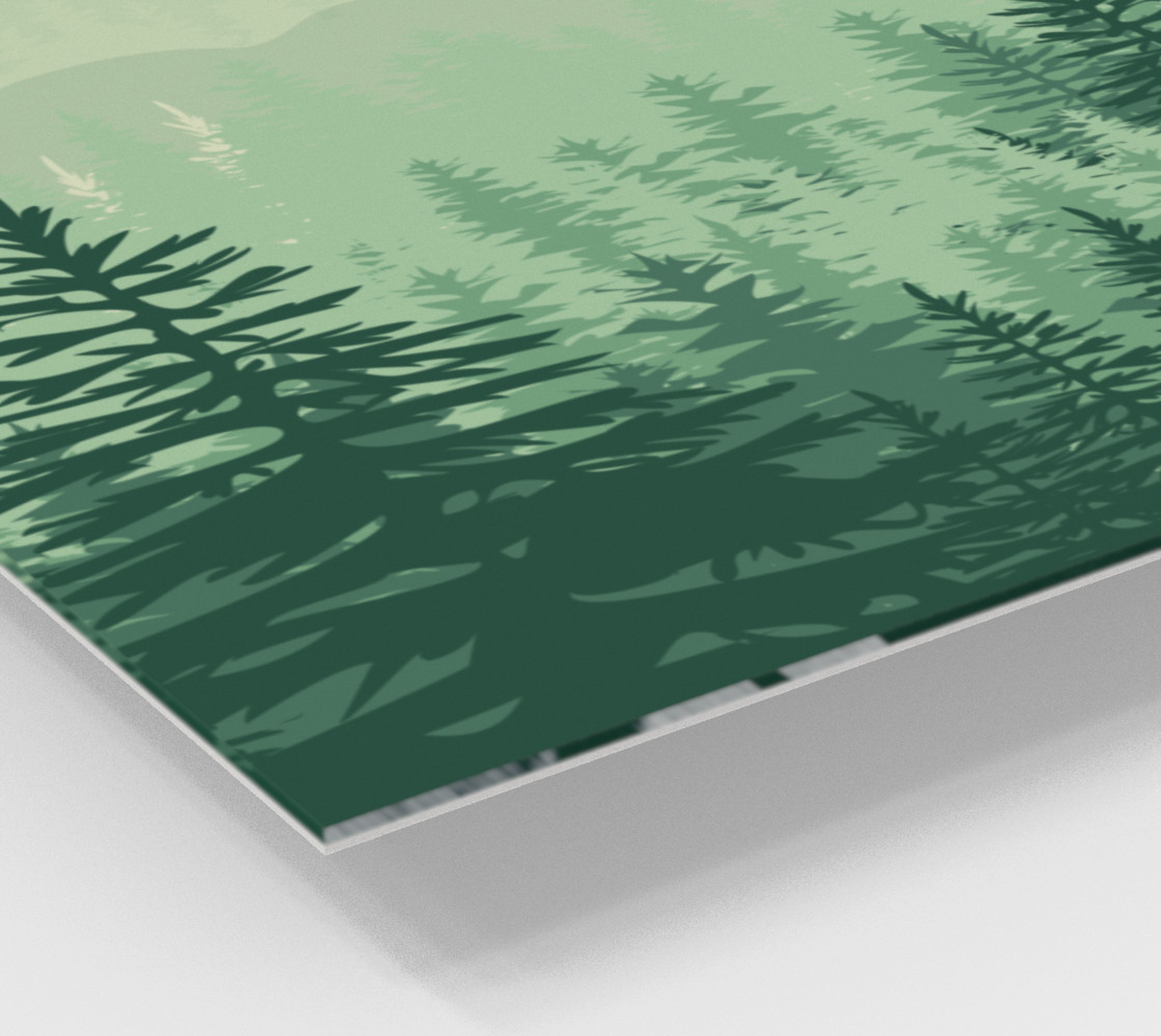 Forest Pine Art Print preview #2