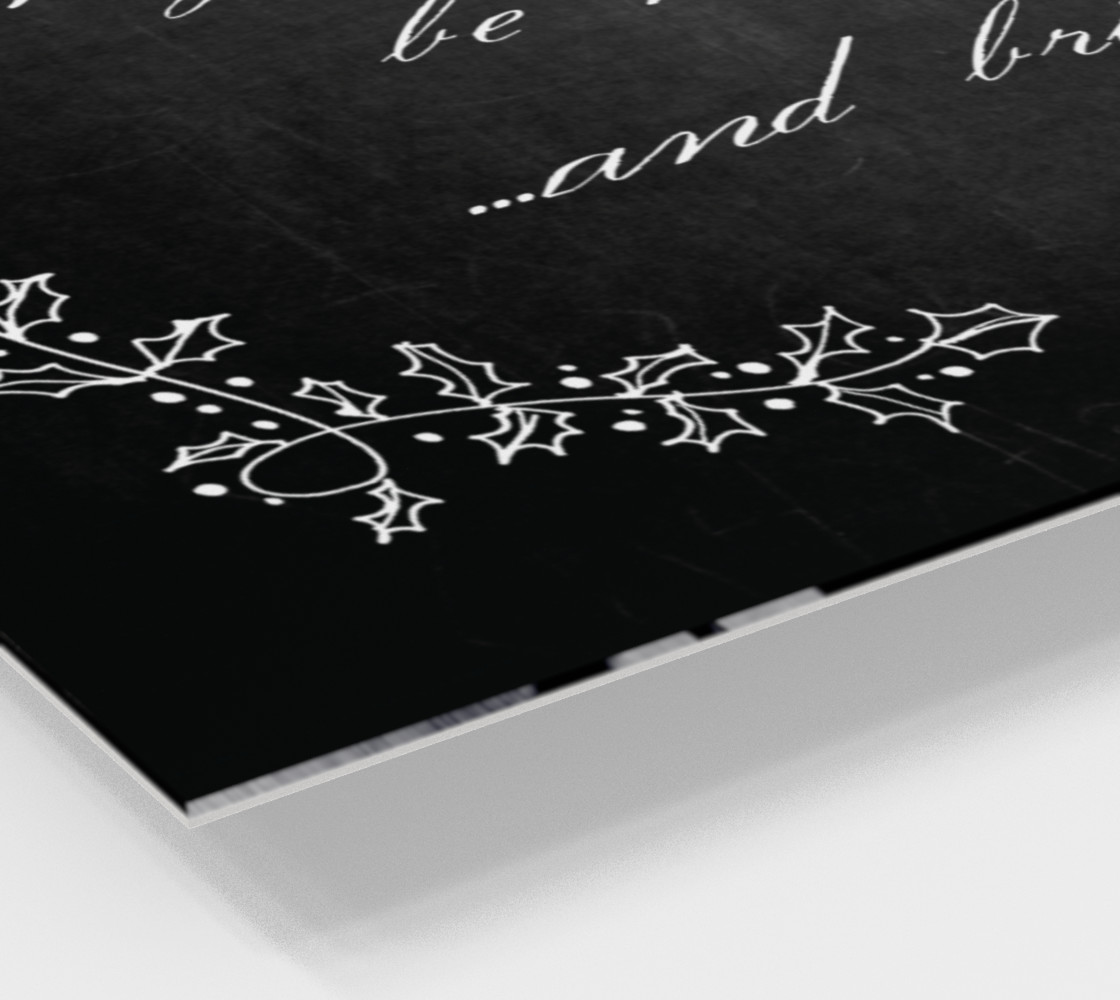 Aperçu de Chalkboard: "May Your Days Be Merry and Bright" #2