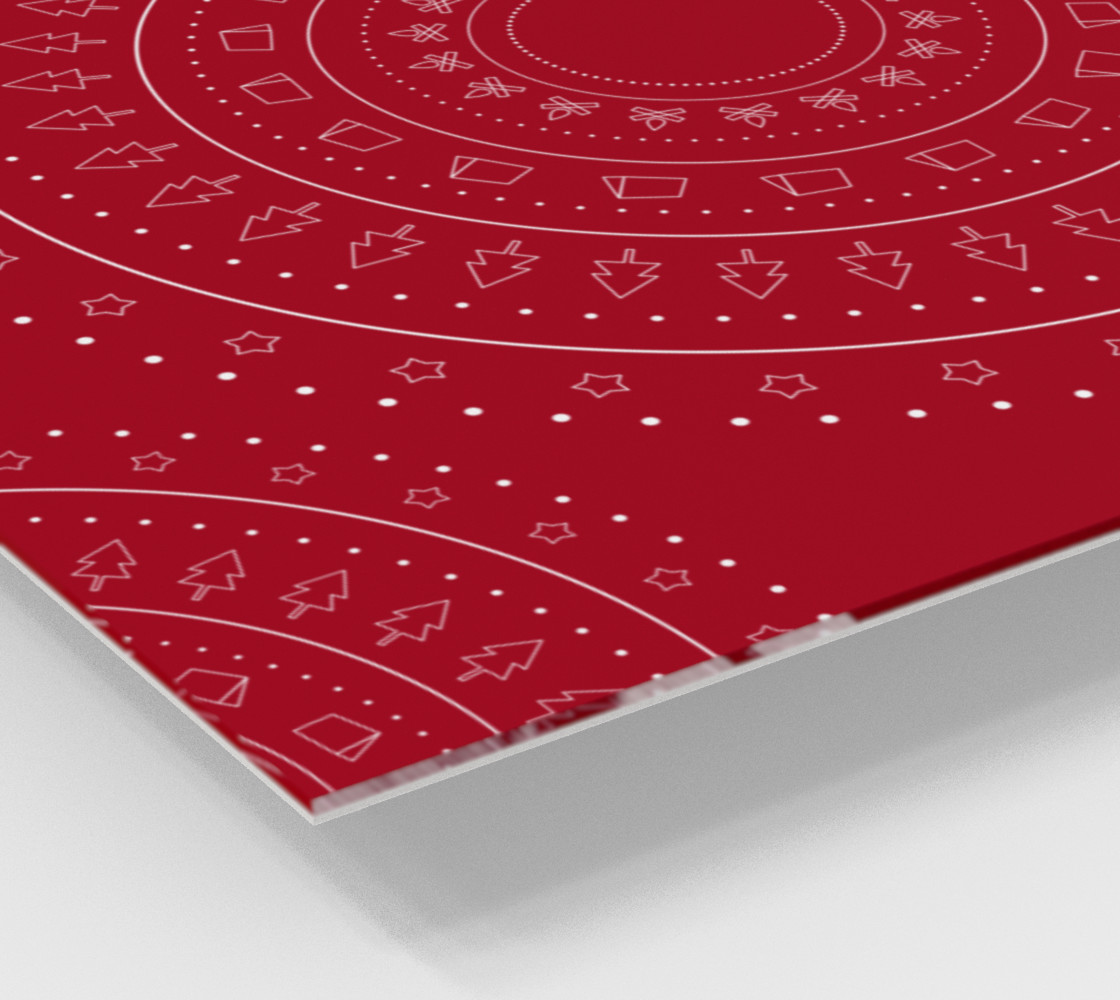 christmas geometric objects preview #2