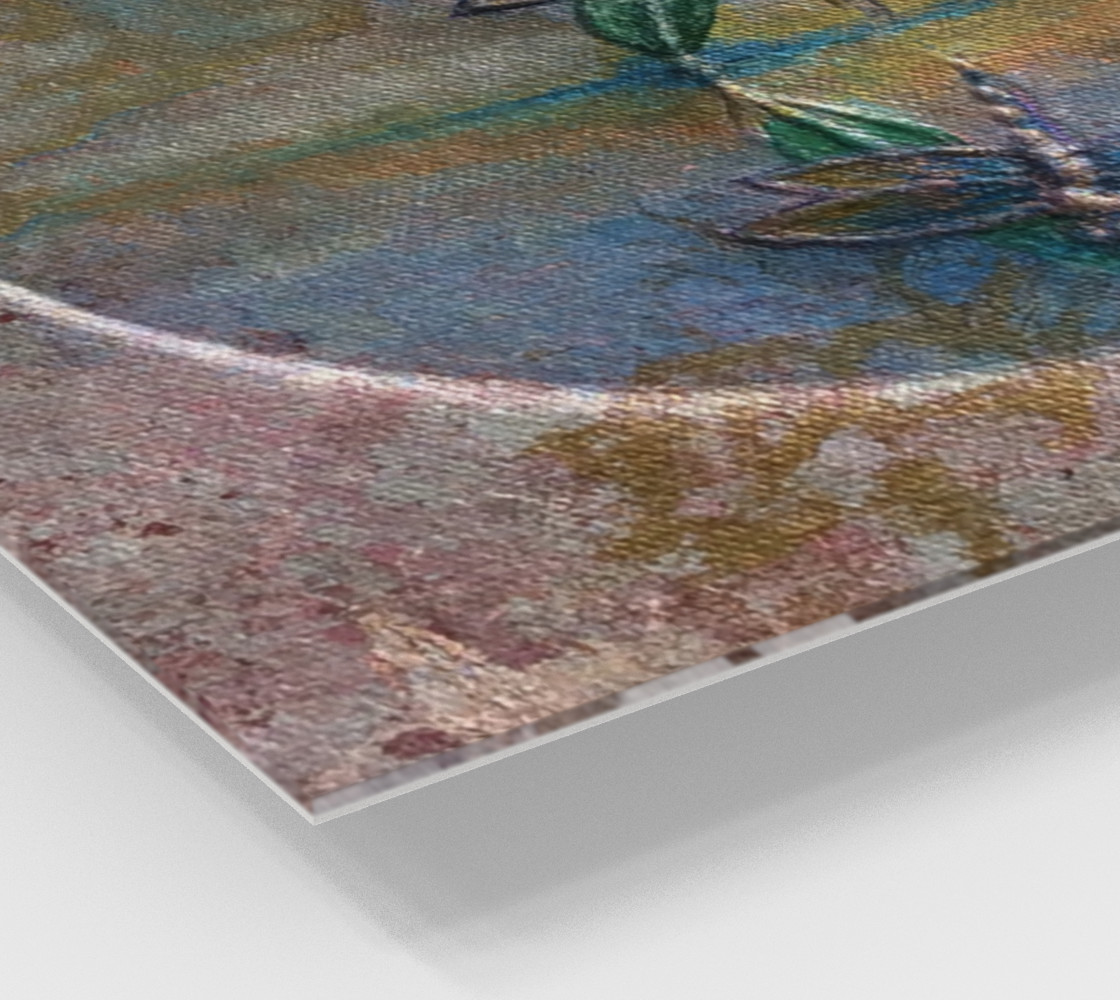Reflecting Dragonflies Wall Art preview #2