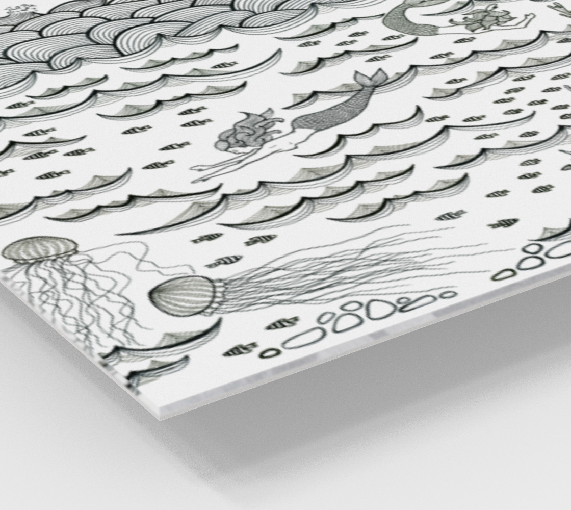Mermaid print preview #2