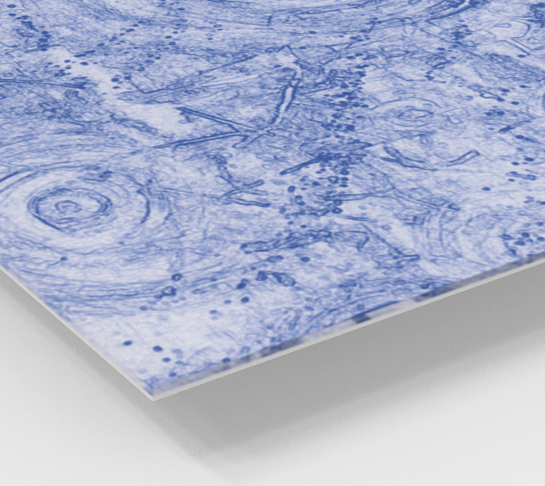 Blue and White Circles preview #2