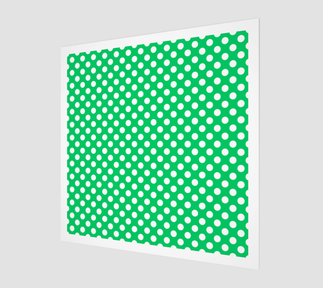 Green Polka Dots preview #1
