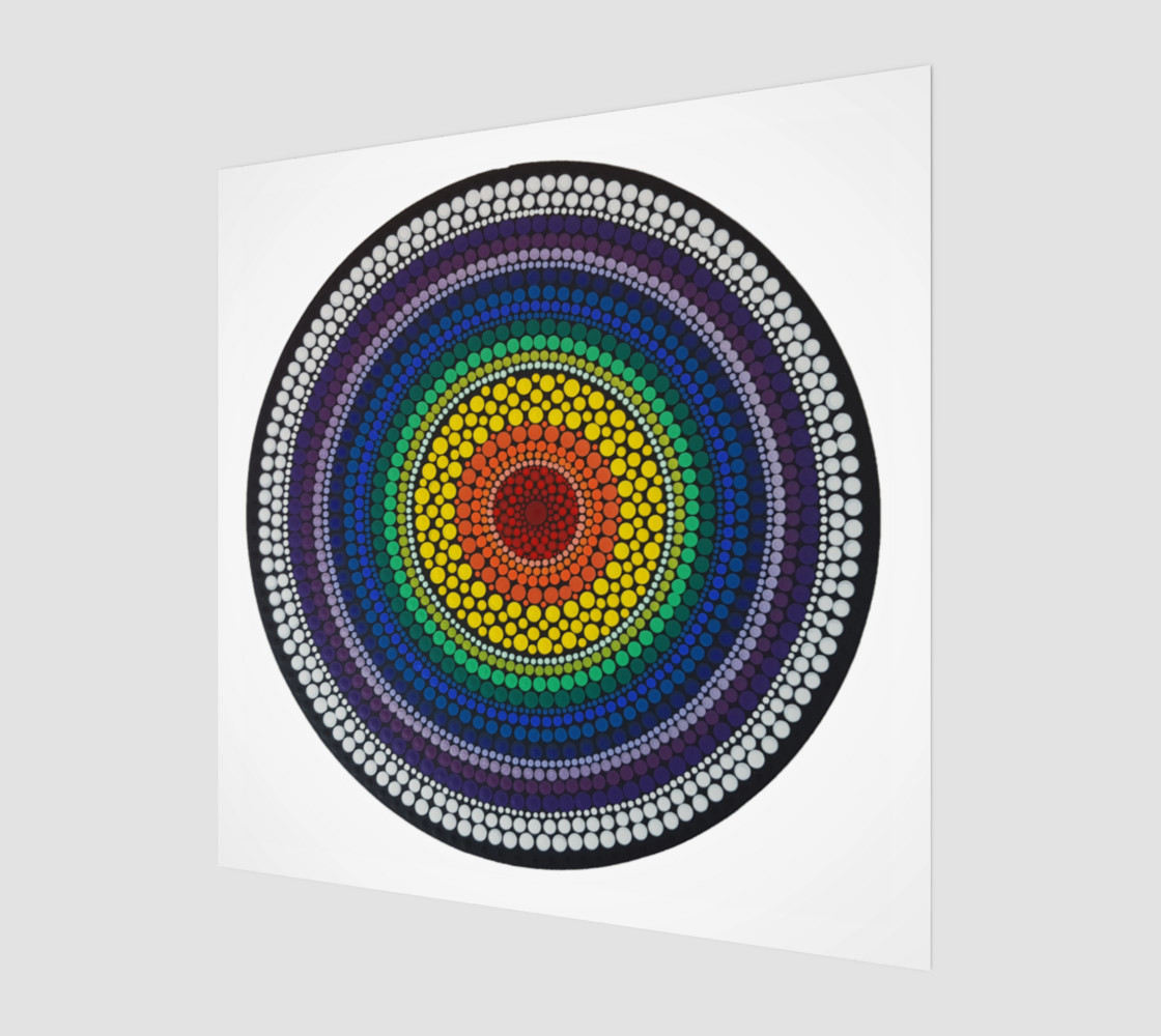 Rainbow Art Print preview #1