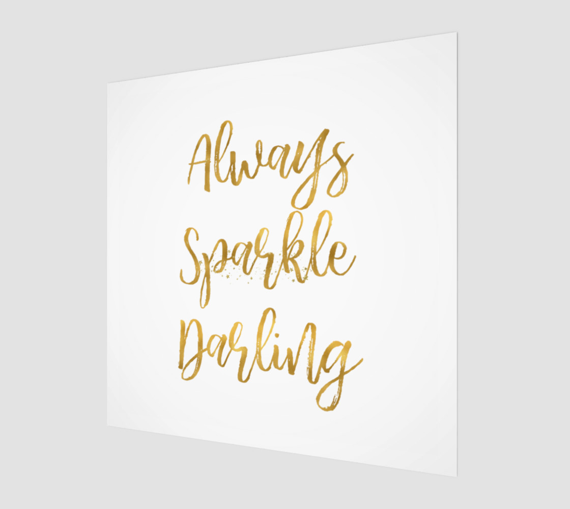Gold Always Sparkle Darling preview #1