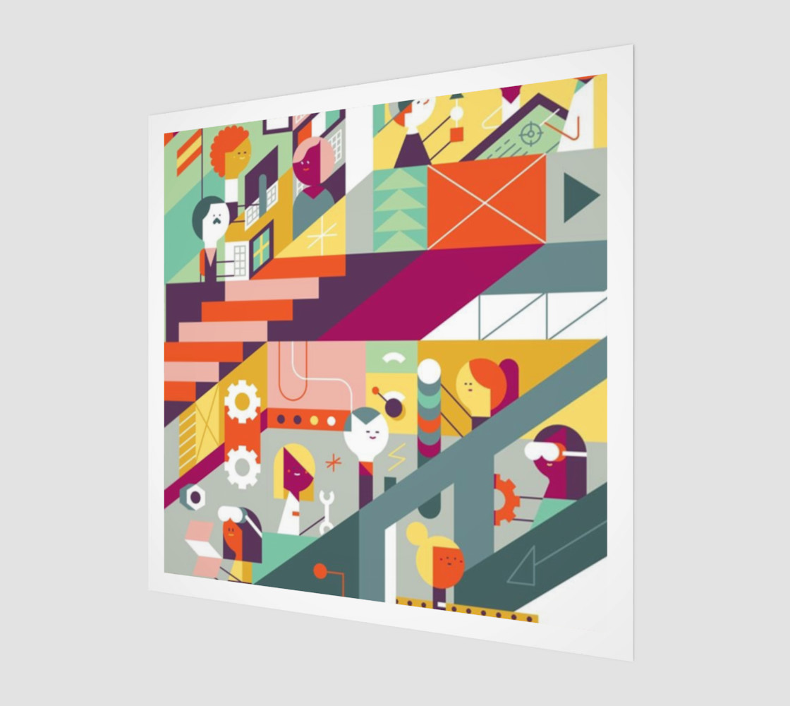 Vintage Poster Art People preview #1