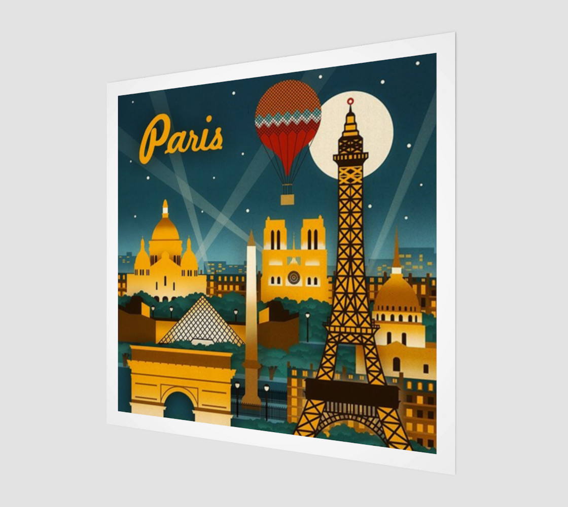 Vintage Poster Paris preview #1