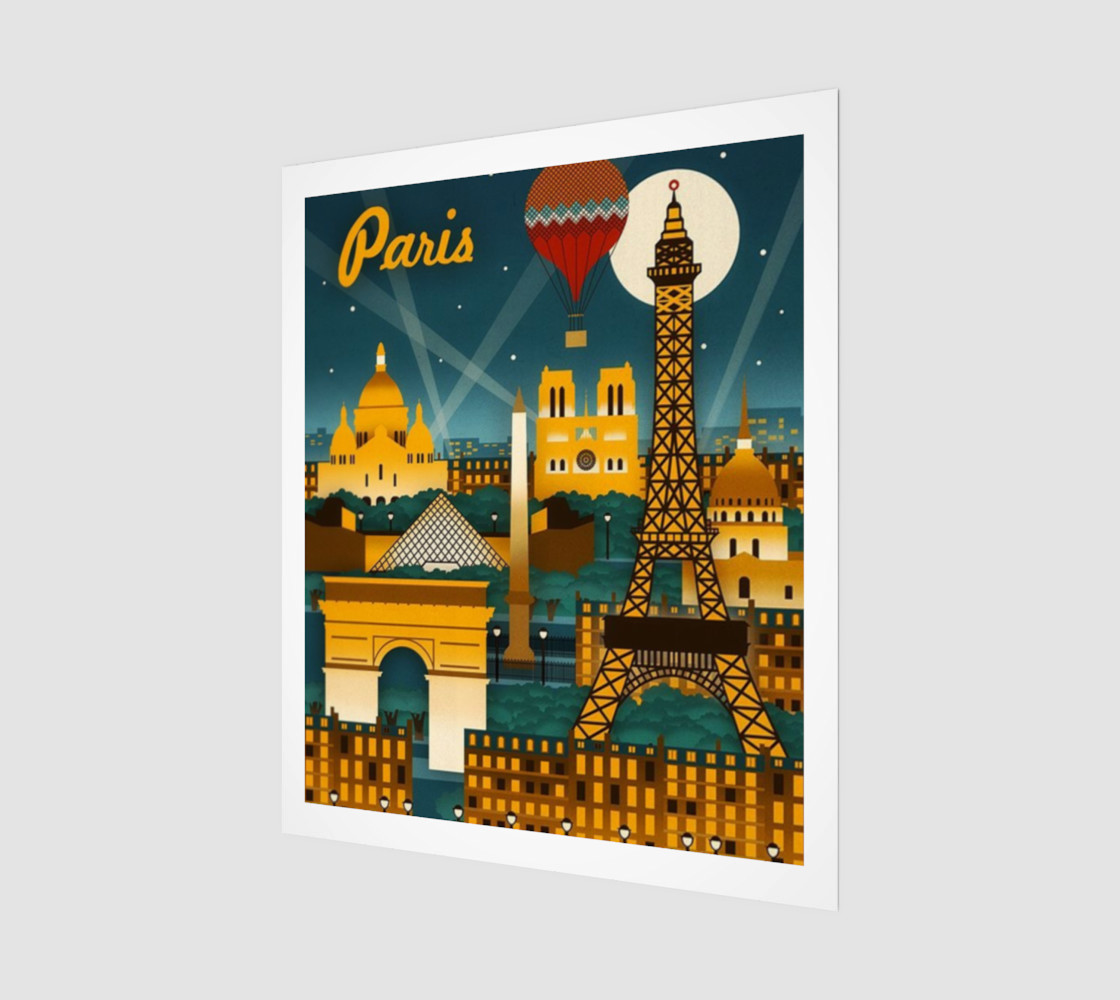 Vintage Poster Paris preview #1