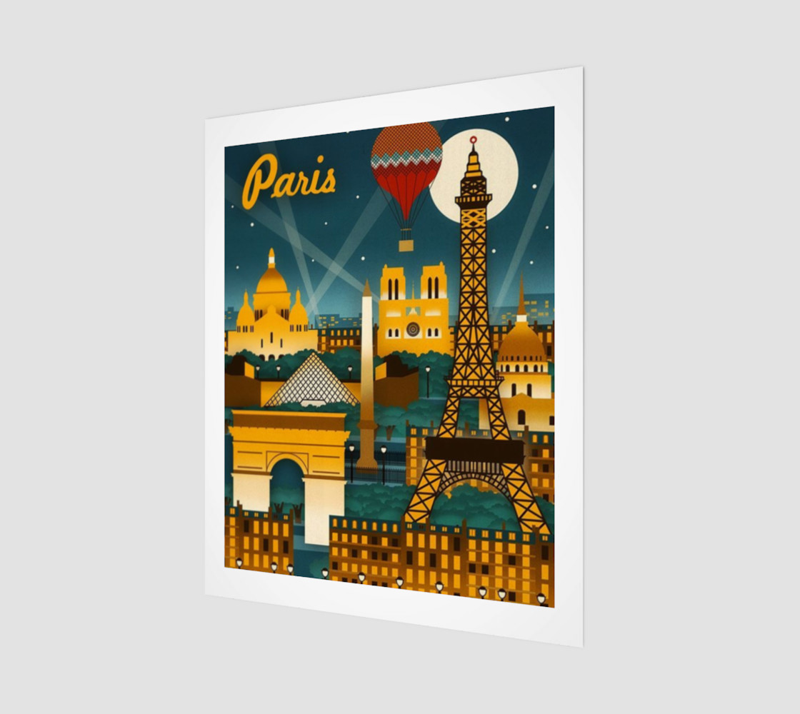 Vintage Poster Paris preview #1