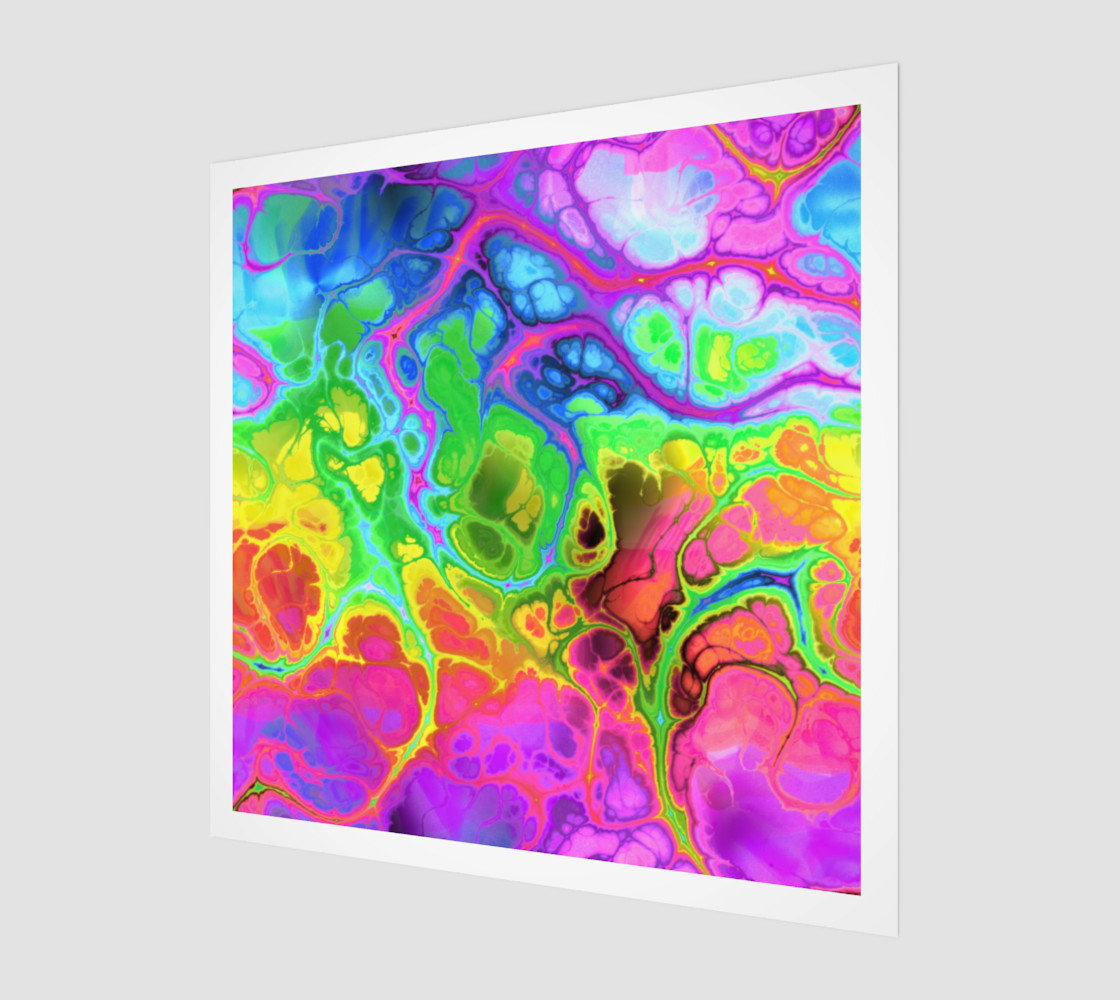 Rainbow Marble Fractal preview #1