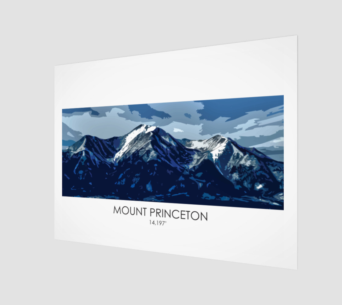 Mt Princeton Art Print preview #1