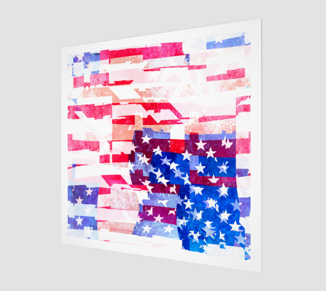 American Flag Collage preview #1